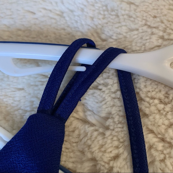 Mokoru Spandex and Poly Form Fitting, Backless Dress Size 3/Small. Royal Blue. - Picture 10 of 10